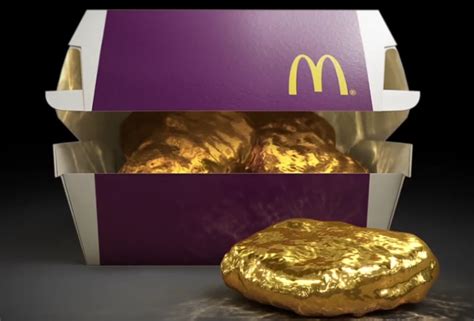 The search is on for McDonalds' 18-karat gold Chicken McNugget