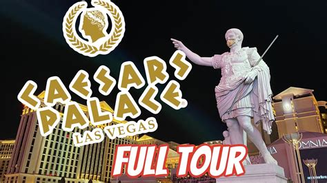 Las Vegas Caesars Palace Hotel and Casino Full Tour | An Iconic Hotel ...