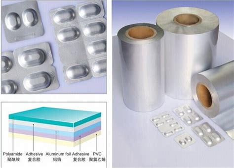 Alu Alu Foil Blister Packaging Materials For Pharmaceutical Products