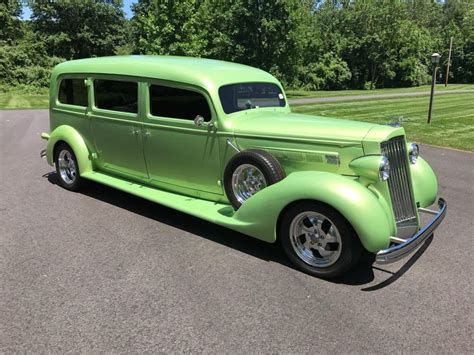 custom 1936 Packard Henney Hearse @ Hearses for sale