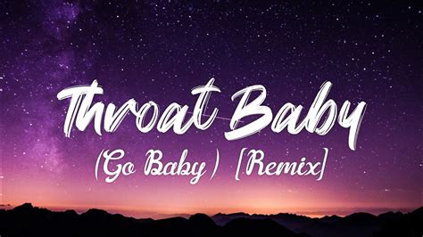 BRS Kash, DaBaby & City Girls - Throat Baby (Go Baby) [Remix] (Lyrics) - YouTube