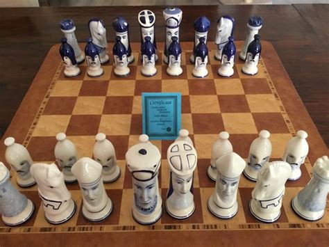 Chess set - Ceramic - Catawiki