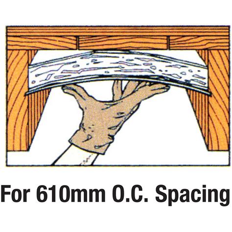 Insulation Support 24 Inch On-Center Floor Joist Spacing Steel Wire 100 ...