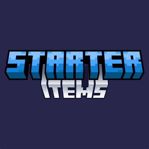 Starter Items - Minecraft Mod
