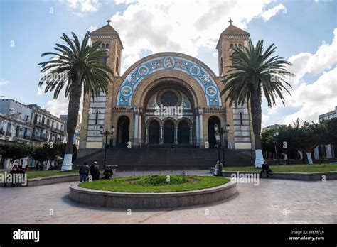 Old cathedral, now library, Oran, Algeria Stock Photo - Alamy