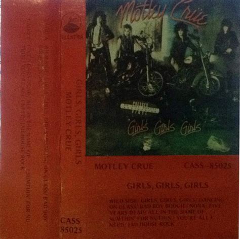 Mötley Crüe – Girls, Girls, Girls (1987, Cassette) - Discogs