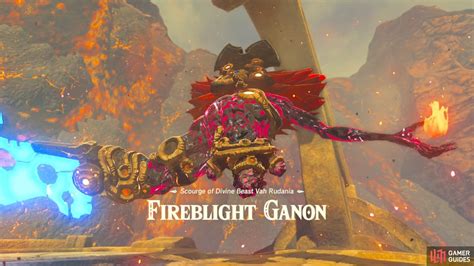 Boss Fight: Fireblight Ganon - Divine Beast Vah Rudania - Story Quests ...