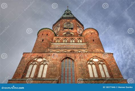 Cathedral of Greifswald (Germany) Stock Photo - Image of greifswald, north: 18377446