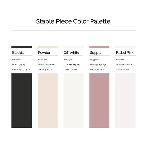 15 More Minimalist Color Palettes to Jump Start Your Creative Business ...