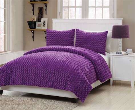 Solid Purple Teen Bedding Sets