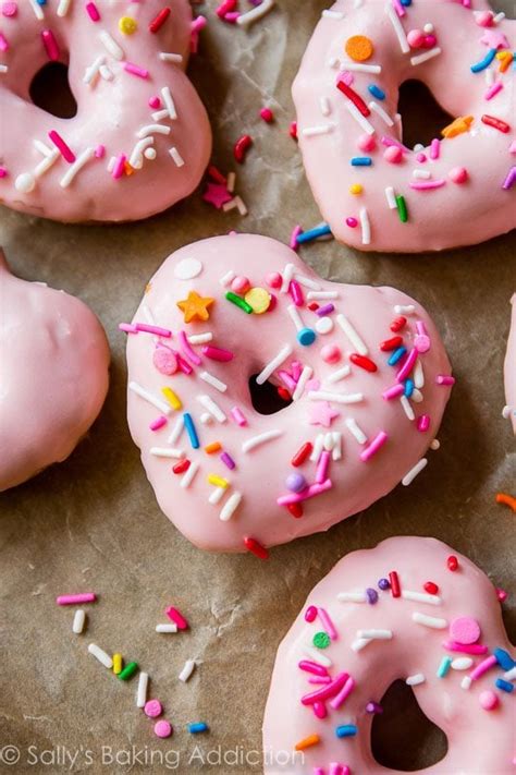 Pink Party Donuts - Sally's Baking Addiction