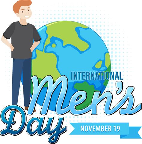 International Mens Day Poster Design 13092745 Vector Art at Vecteezy