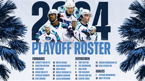 Ice Flyers Announce 2024 Playoff Roster | Pensacola Ice Flyers