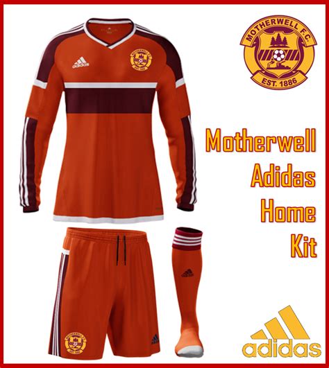 Motherwell F.C. - Adidas Home Kit