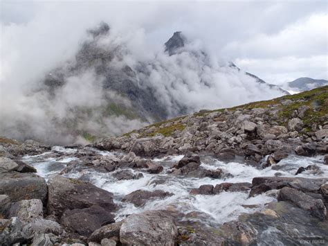 Cloudy Mountains | Romsdal, Norway | Mountain Photography by Jack Brauer