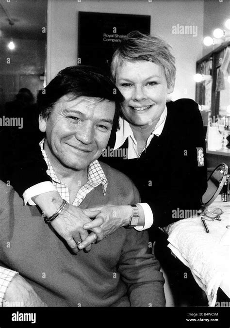 Judi Dench actress with husband and fellow actor Michael Williams Stock ...