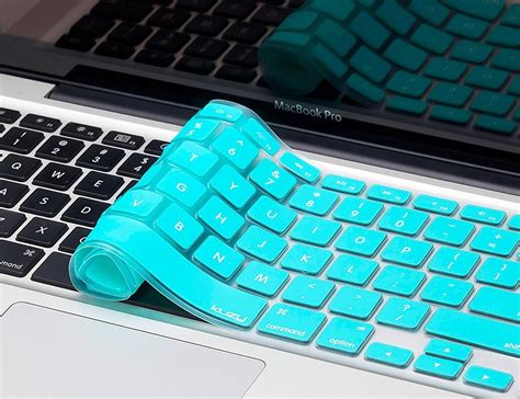 Turquoise Apple Keyboard Cover » Gadget Flow