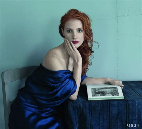 Jessica Chastain December 2013 Vogue – Photos – Vogue | Vogue