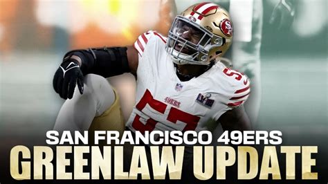 Good 49ers update on Dre Greenlaw - YouTube