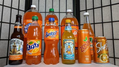 9 Orange Soda Brands Ranked Worst To Best