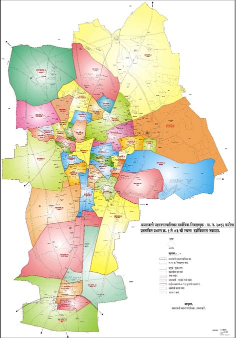 Map – Amravati Mahanagar Palika