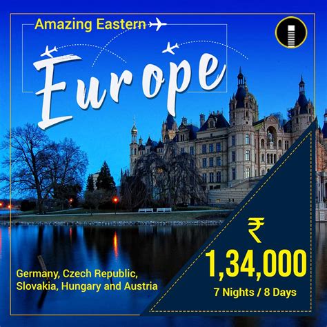 Amazing Eastern Europe travel packages banners - Indiater