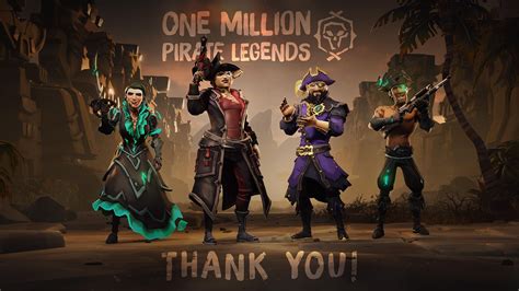 Have fun One Million Pirate Legends with Sea of Thieves Legends Week ...