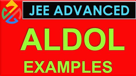 Aldol examples - YouTube