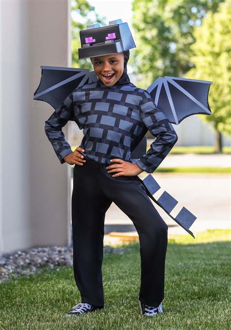 Minecraft Classic Ender Dragon Kid's Costume | Scary halloween costumes ...