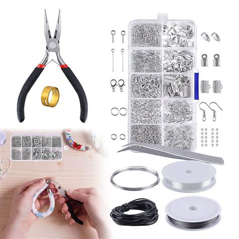 Jewelry Making Supplies Kit - Jewelry Repair Tools with Accessories ...