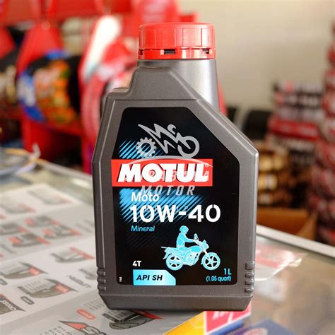 Oli Mesin Motor Motul Moto 10W40 1l 100% ASLI Vixion Megapro GL Pro ...