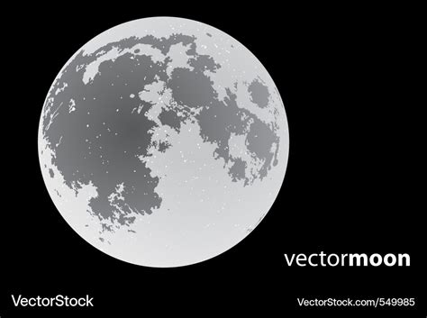 Moon Royalty Free Vector Image - VectorStock