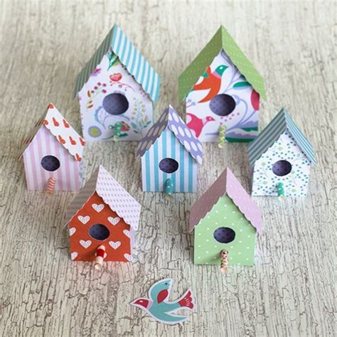 Diy Birdhouse Craft - George Mitchell's Coloring Pages