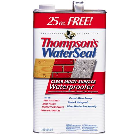 Thompsons WaterSeal VOC MultiSurface Waterproofing Sealer - Walmart.com - Walmart.com