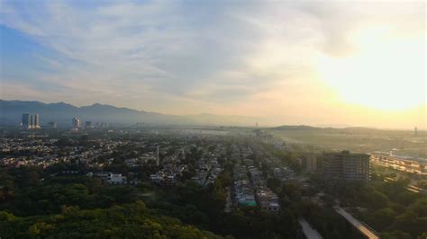 Aerial Of City Of Islamabad In Pakistan Stock Footage SBV-346665593 ...