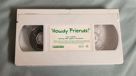 Opening To Barney: Howdy Friends! 2001 VHS - YouTube