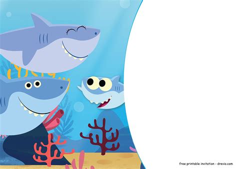 FREE-Printable-Baby-Shark-Invitation-Template-Pinkfong | Download Hundreds FREE PRINTABLE ...