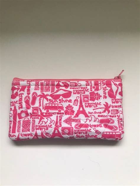 Pink Pencil Case - Etsy