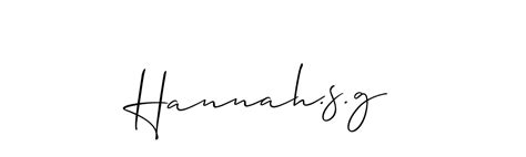 84+ Hannah.s.g Name Signature Style Ideas | Excellent Digital Signature