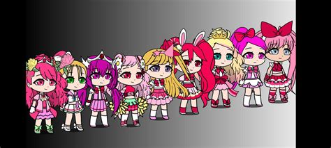 my current pink precure in gacha life! by aichannerorah on DeviantArt