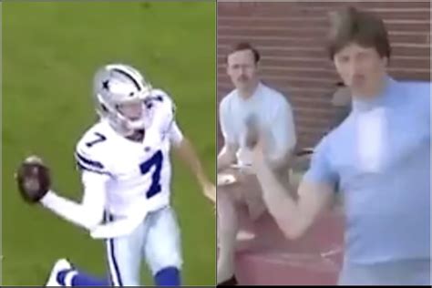 Video: Cowboys QB Ben DiNucci's Sidearm Throw Compared Not Mahomes, But ...