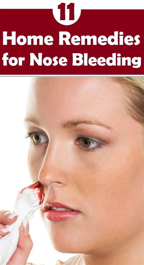 Top 11 Home Remedies for Nose Bleeding.. | Home remedies, Remedies, Nose bleeds