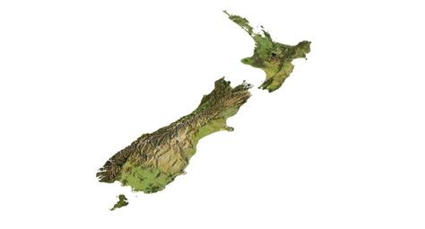 New Zealand 3D model terrain | Custom 3D Models and 3D Maps