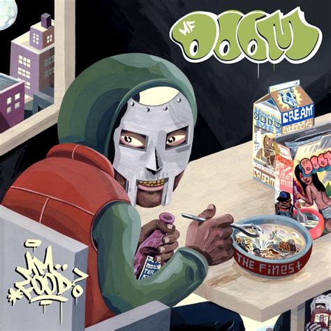 MF DOOM's "MM...Food" artwork by Jason Jagel. Released via Rhymesayers Entertainment 2004 ...