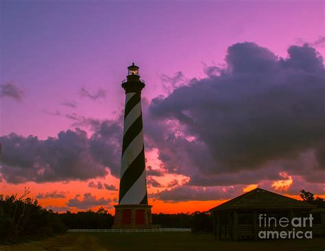 Sunset At Cape Hatteras Photograph by Nick Zelinsky