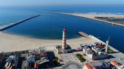 Costa Nova & Barra beach - Ílhavo - Aveiro - Aerial view - 4K Ultra HD - YouTube (con imágenes ...