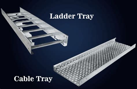 Difference between a Cable Ladder and Cable Tray | Ladder tray | Cable Ladder | Cable tray ...