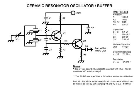 40 Meter Ceramic Oscillator | KK6GXG