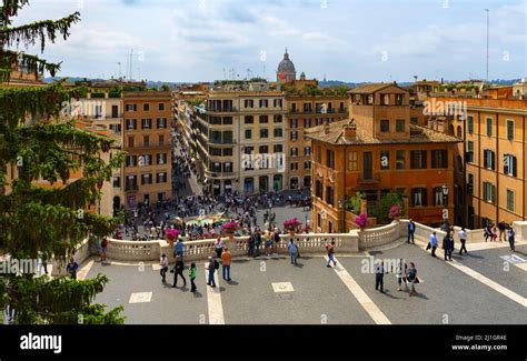 Spanish steps in Rome Stock Photo - Alamy