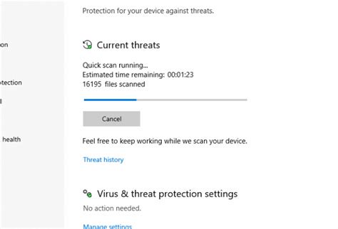 How to run a virus scan with Windows Defender – support.apu.edu